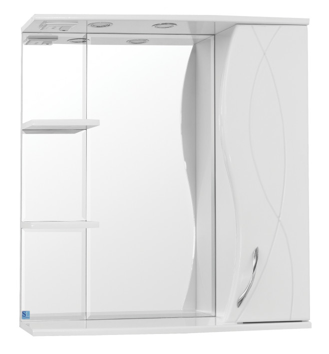 картинка Зеркало-шкаф Амелия 550/С Style Line 55 от магазина Евродом