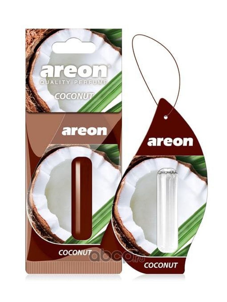 картинка Ароматизатор  AREON гель "LIQUID" 5мл Кокос от магазина Евродом