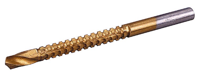 картинка Сверло-фреза универсальное титановое покрытие 6 мм от магазина Евродом
