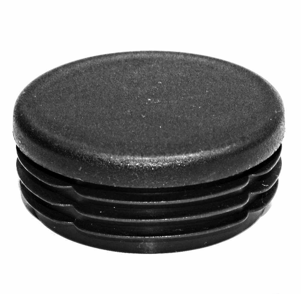 картинка Заглушка пластик черная круглая D=40/32 вн. от магазина Евродом