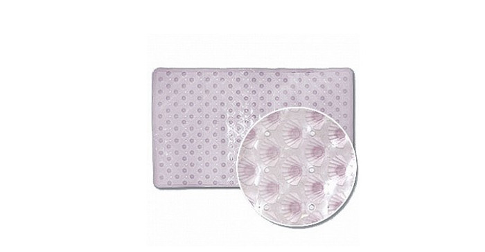 картинка Коврик на присосках "РАКУШКА" 62*37см зеленый BR-6237 от магазина Евродом