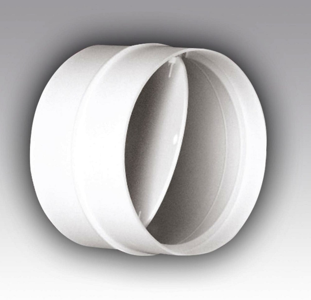 картинка Соединитель каналов круглый с обратным клапаном 12,5СКПО от магазина Евродом