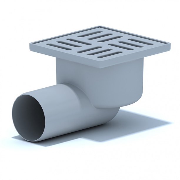 картинка Трап 50 гориз 100*100мм пласт. от магазина Евродом