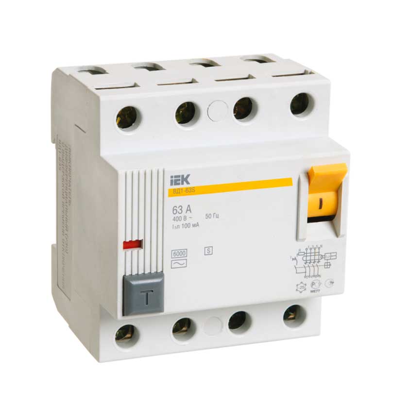 картинка УЗО ВД1-63 4Р 63А 30мА ИЭК от магазина Евродом