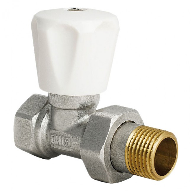 картинка Кран радиаторный KOER верхний прямой 3/4" усиленный от магазина Евродом