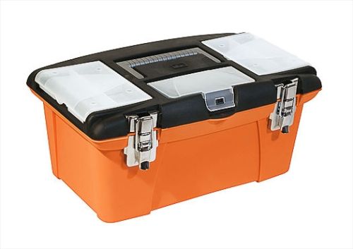 картинка Ящик для инструментов 16" BARTEX 410мм с металлическим замком от магазина Евродом