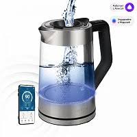 картинка Чайник POLARIS PWK-2092СGL белый/черный от магазина Евродом