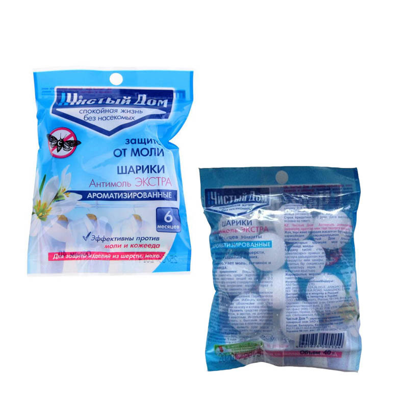 картинка Шарики от моли Чистый дом 40г от магазина Евродом
