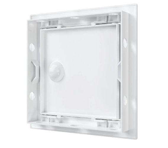 картинка Люк-дверца Эра белая ревизионная с фланцем 168х168 с ручкой от магазина Евродом