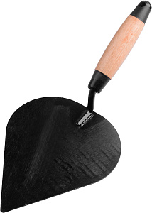 картинка Кельма штукатура КШ (сердечко) деревянная ручка, отбойник от магазина Евродом