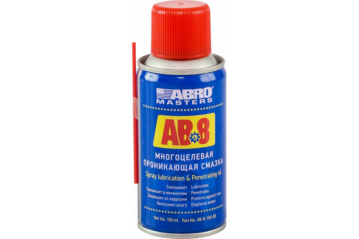 картинка Смазка многоцелевая проникающая Abro Master (200 мл) от магазина Евродом