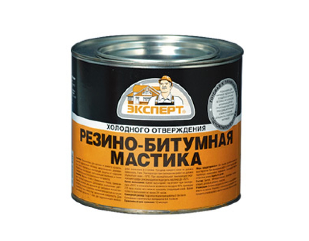 картинка Мастика резино-битумная Эксперт 1,8кг 18610 от магазина Евродом