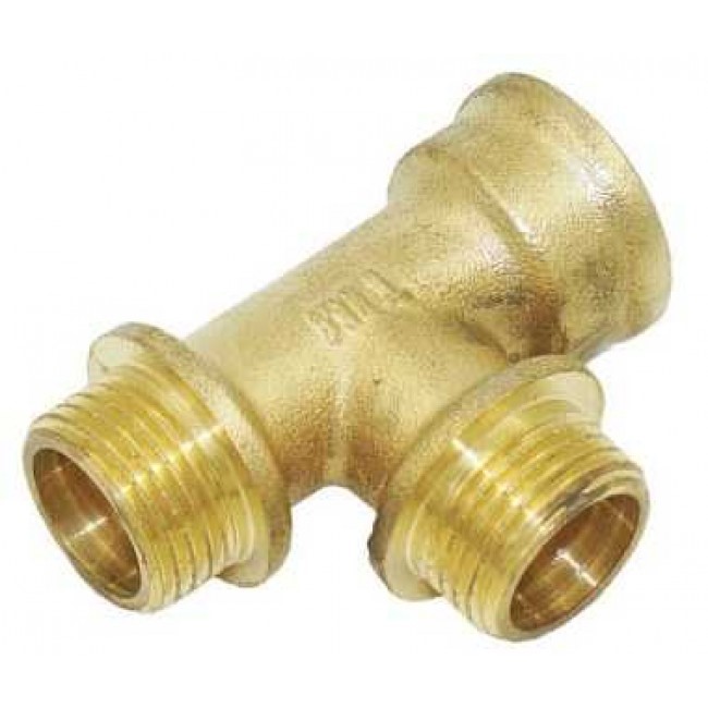 картинка Тройник 1/2" ВНН TIM (10) от магазина Евродом