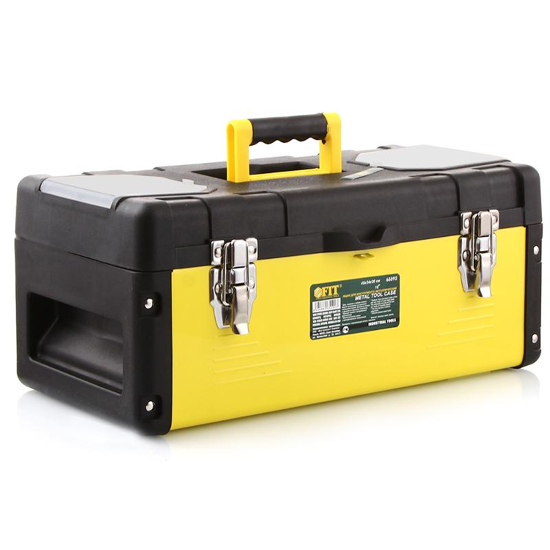 картинка Ящик для инструментов 18" (45х24х20см), металл.замки, стенки стальные от магазина Евродом