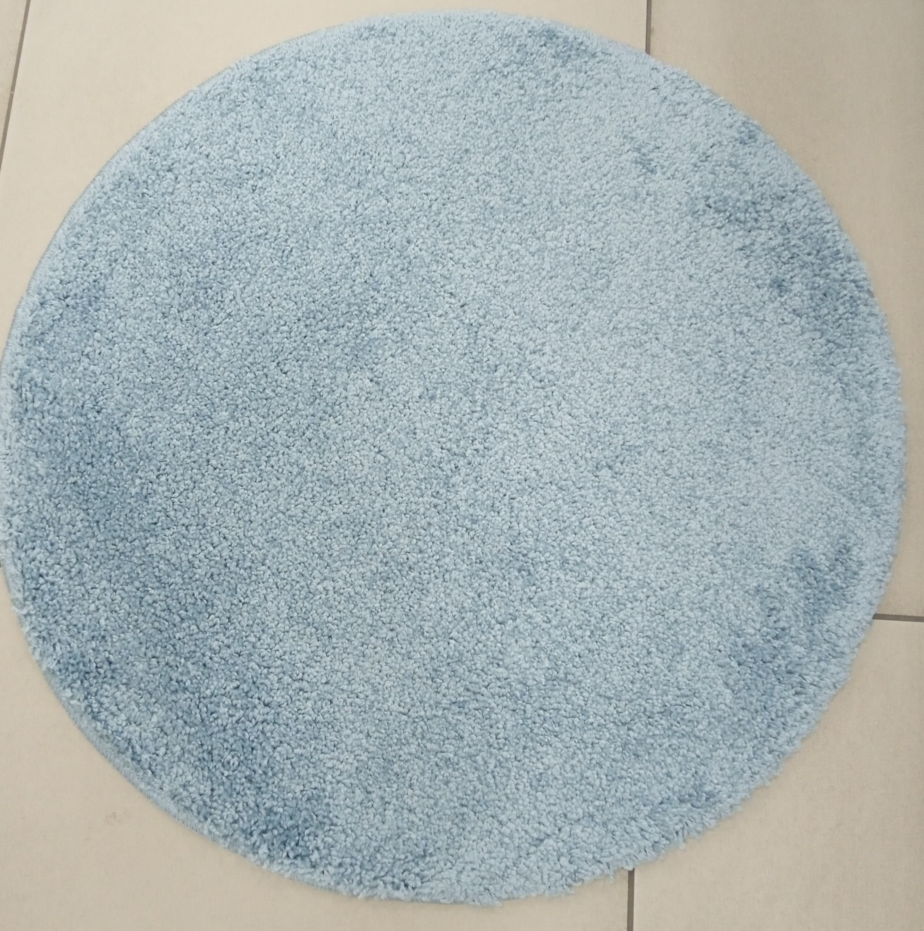 картинка Коврик для ванной AVILA  80х80 см дизайн 7308 L.BLUE от магазина Евродом