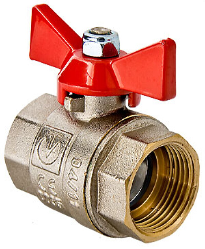 картинка Кран шаровый VT 1" г/г бабочка  от магазина Евродом