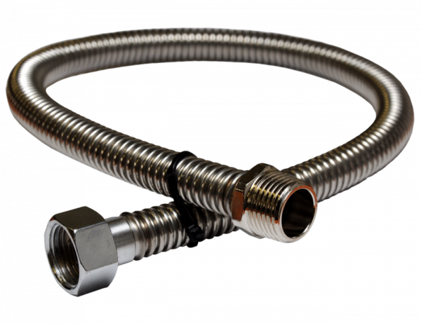 картинка Подводка для газа 1/2 300см г/ш сильфонная от магазина Евродом