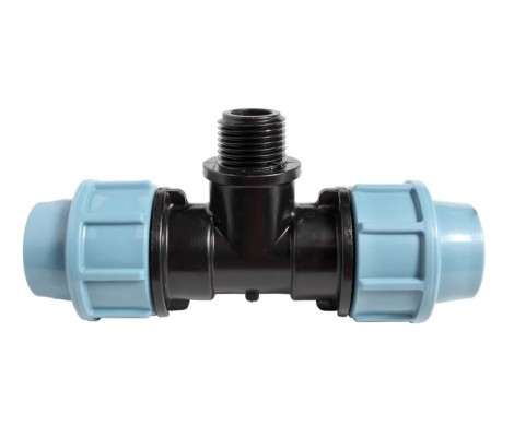 картинка ПЭ Тройник 20х3/4" н х20 ИТАЛ (/15шт) от магазина Евродом