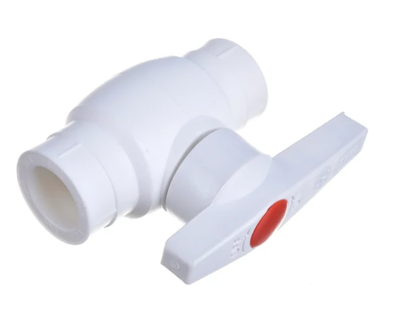 картинка Кран шаровой PPRC Ø20 TEBO Белый от магазина Евродом