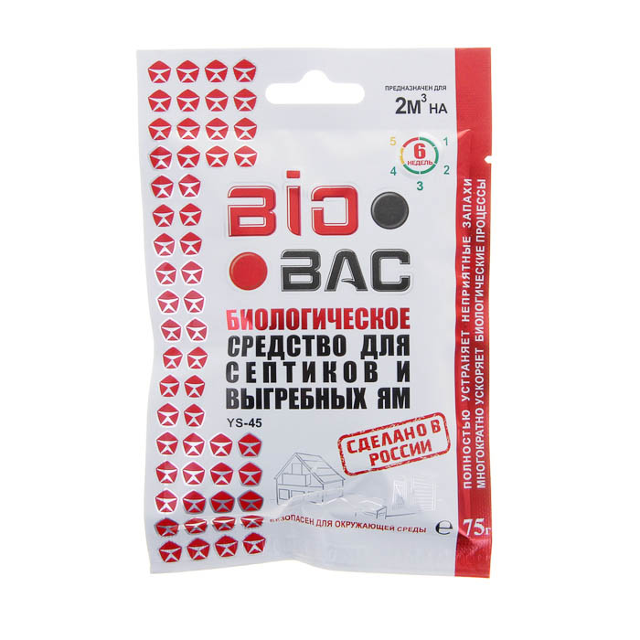 картинка Средство для септиков и выгребных ям 75г от магазина Евродом