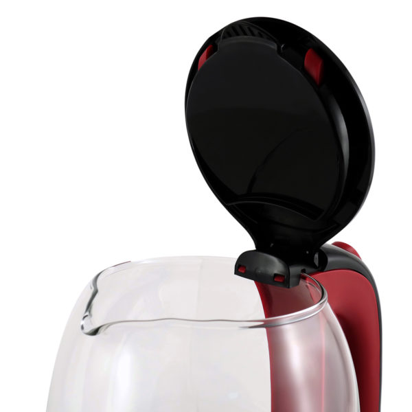 картинка Чайник Centek CT-0034 1,8л 2200Вт стекло черный от магазина Евродом
