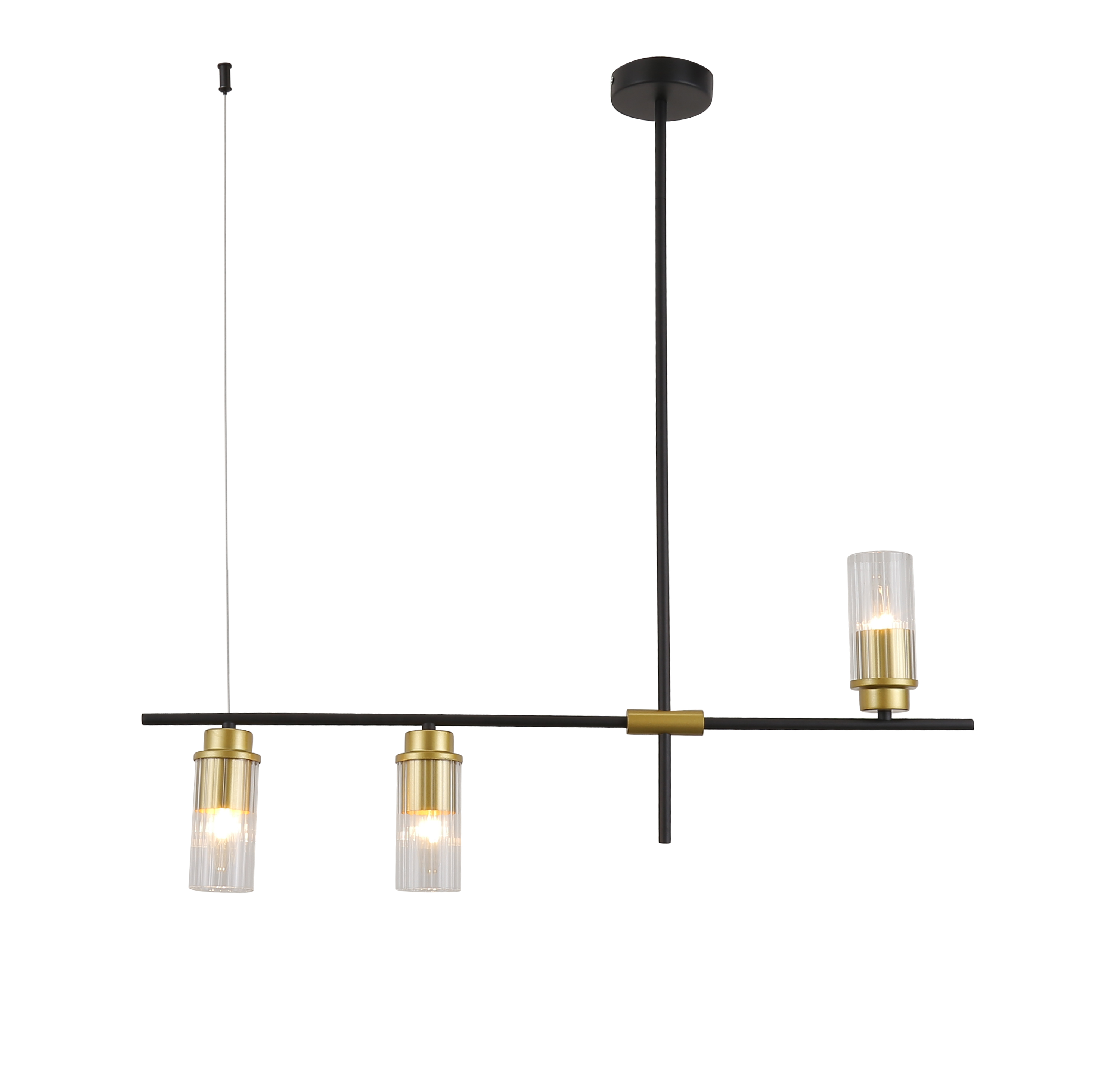 картинка 74553/3 GOLD+BLACK Светильник потолочный (RL) от магазина Евродом