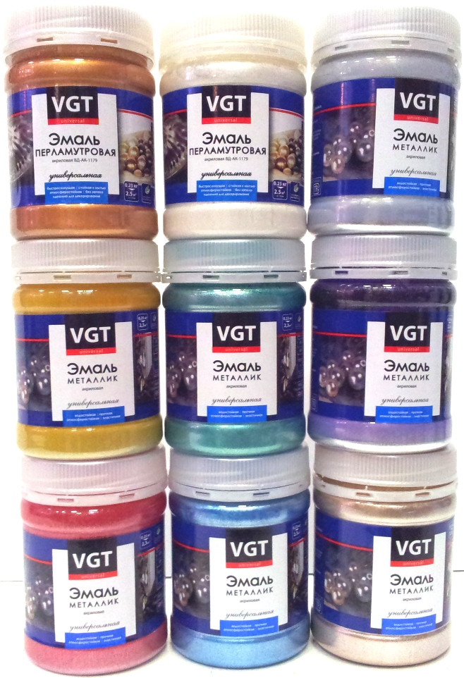 картинка Эмаль Металлик Бронза 0,23кг ВГТ от магазина Евродом