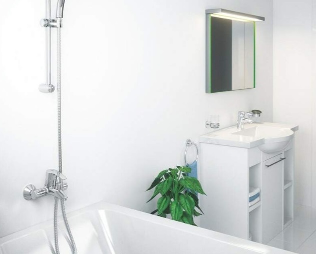 картинка Смеситель GROHE для ванны Eurostyle 1-рыч. хром 33591001 от магазина Евродом