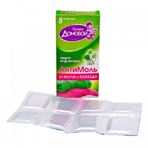 картинка Антимоль пластины от моли от магазина Евродом