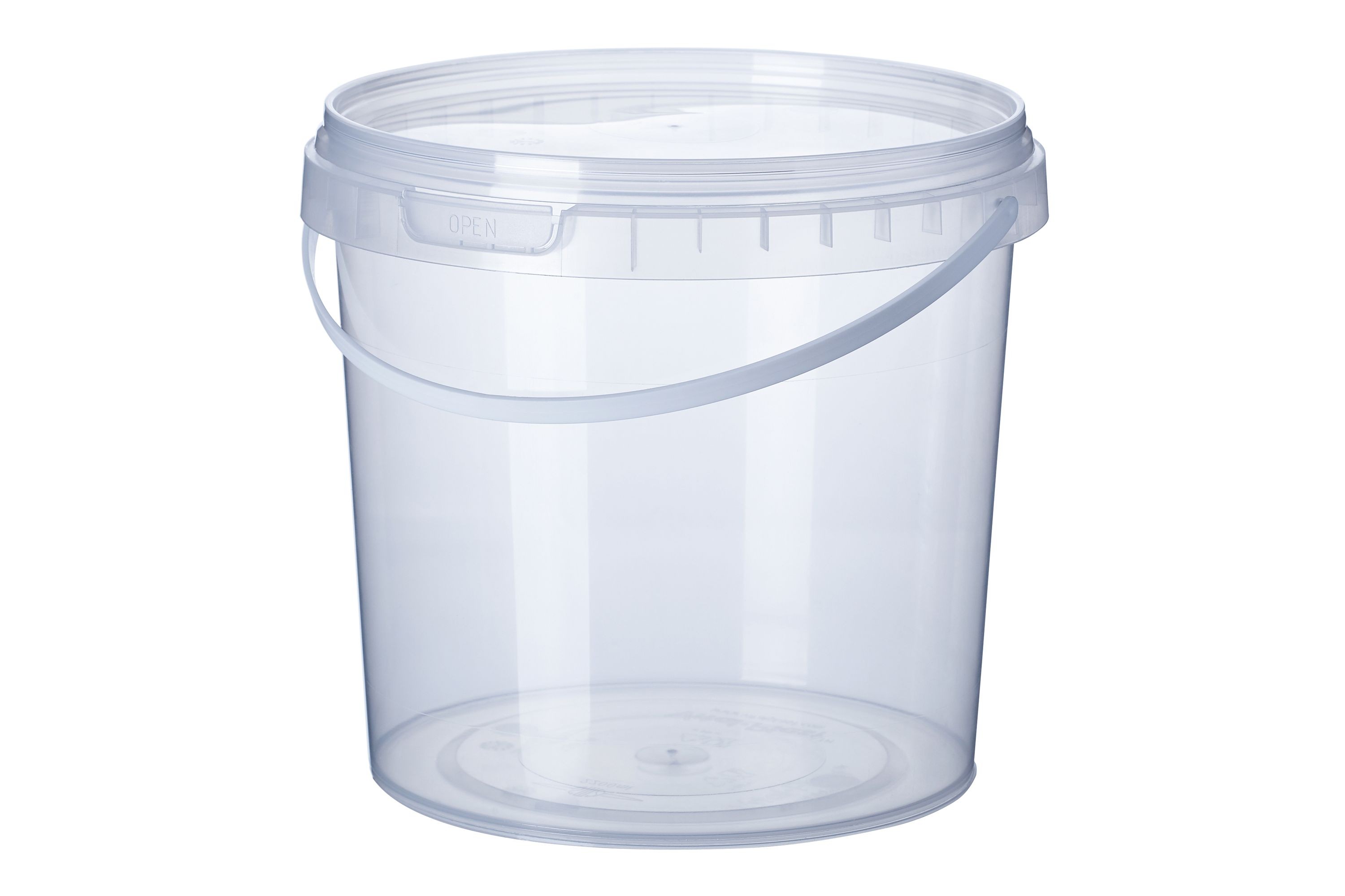 картинка Ведро 1,0л с прозрачной ручкой от магазина Евродом