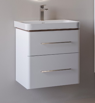 картинка Тумба Перл 60 подвесная + Умывальник Перл 60 от магазина Евродом