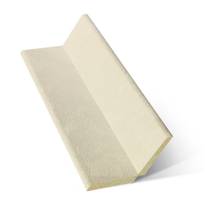 картинка Угол МДФ Мастер и К Аляска Бежевая 2700х28х28мм от магазина Евродом