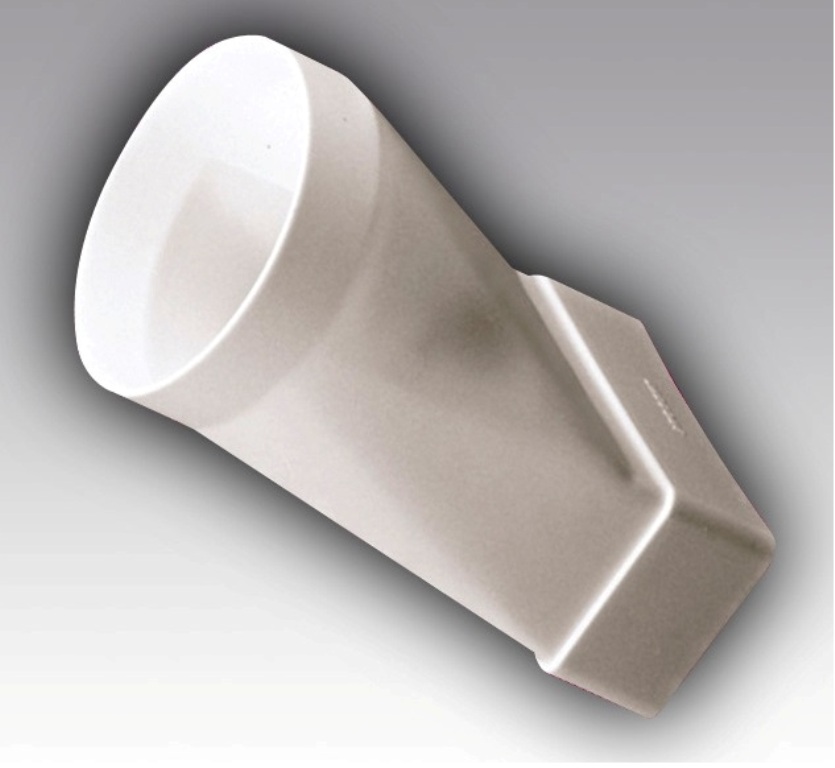 картинка Соединитель 60х120/D100 эксц плоский/круглый 612СП10КП ERA от магазина Евродом