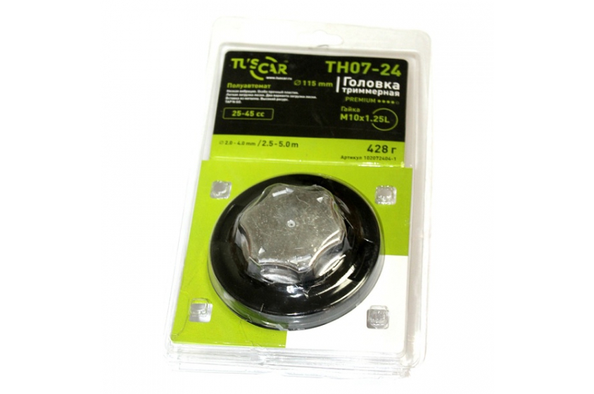 картинка Головка триммерная TUSCAR TH07-24 Premium М10х1,25L от магазина Евродом