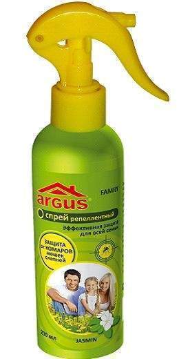картинка Лосьон-спрей от комаров 200мл Argus А-14 от магазина Евродом