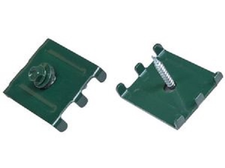 картинка Крепление скоба и саморез 5,5х32 зеленый от магазина Евродом