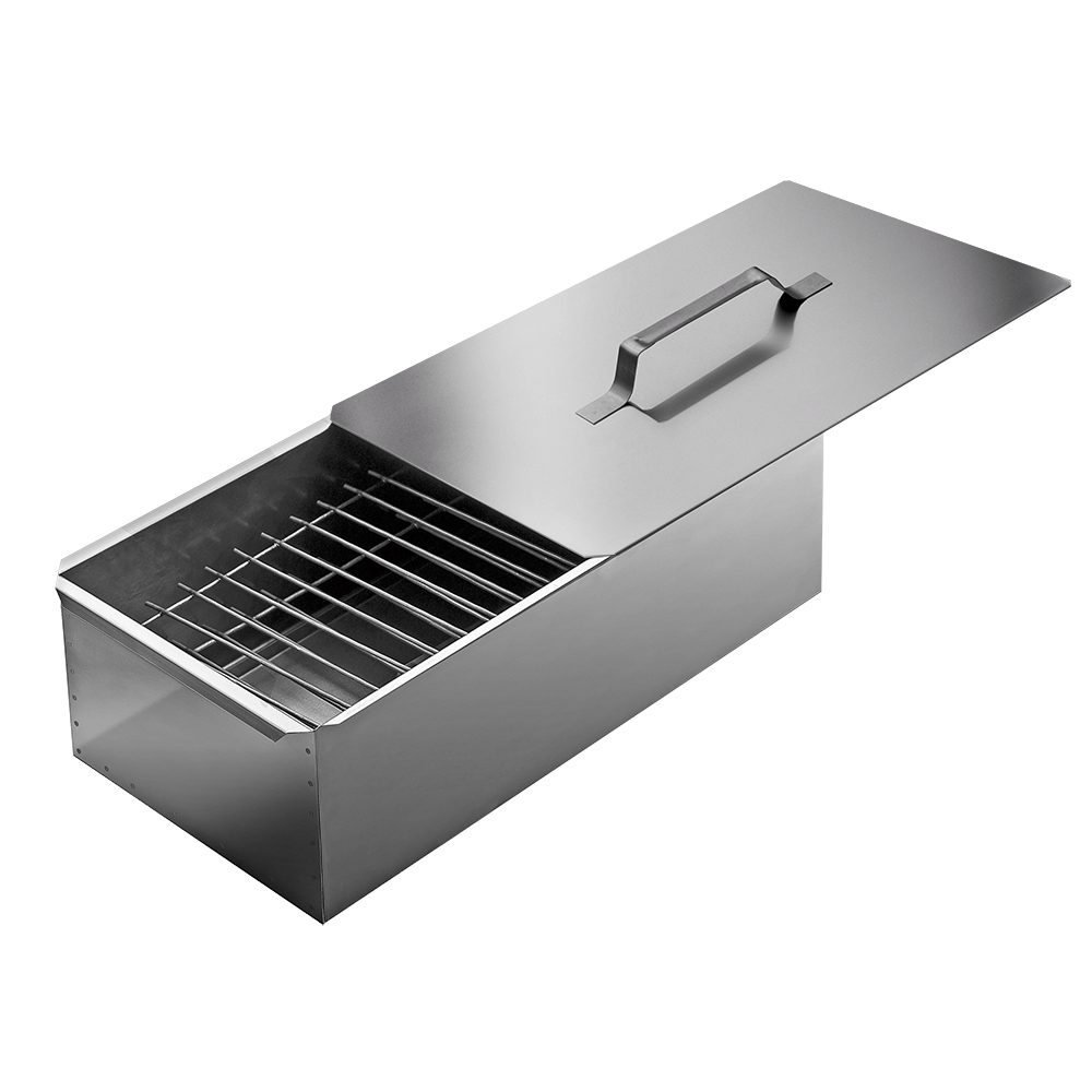 картинка Коптильня двухъярусная большая 500х270х175мм, сталь 0,8 мм от магазина Евродом