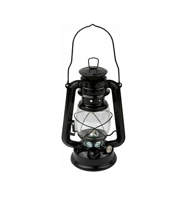 картинка Лампа керосиновя черная 240 мм от магазина Евродом