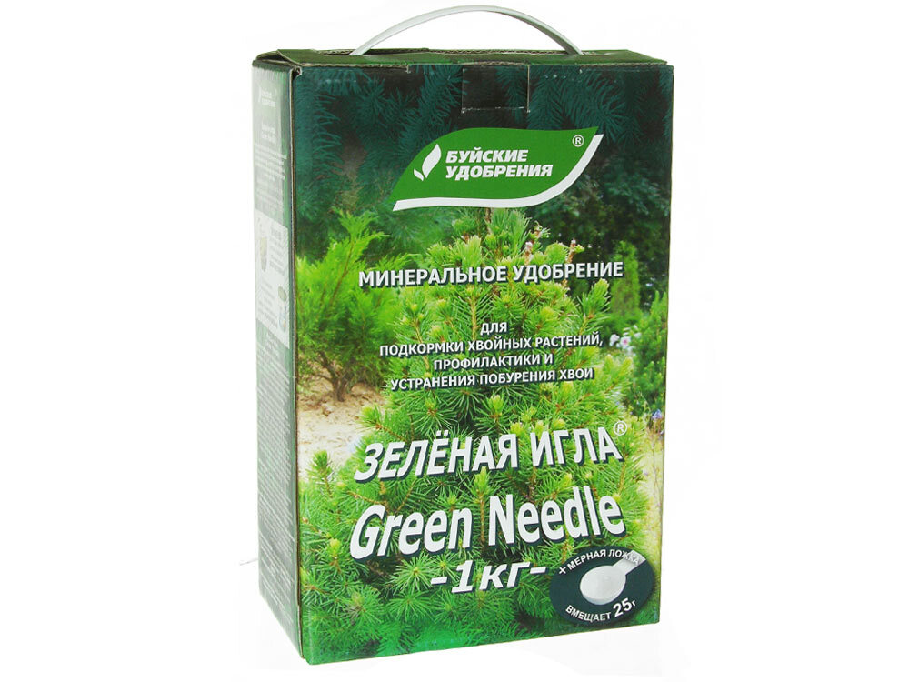 картинка Зеленая игла от побурения хвои 1кг БХЗ от магазина Евродом