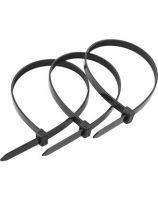 картинка Хомуты ЗУБР нейлоновые черные 7,6x350мм, 50шт 309030-76-350 от магазина Евродом