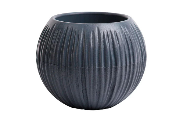 картинка Кашпо Сфера (1,7л) Антрацит от магазина Евродом