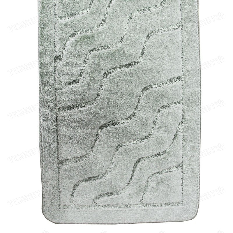 картинка Коврик для ванной 1 предм. Vanna Lux 50х80 зеленый от магазина Евродом