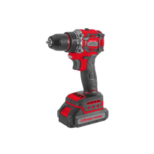 картинка Дрель аккумуляторная ДШ-1845 18В, 45Нм, 2х2.0Ач, Энергомаш от магазина Евродом