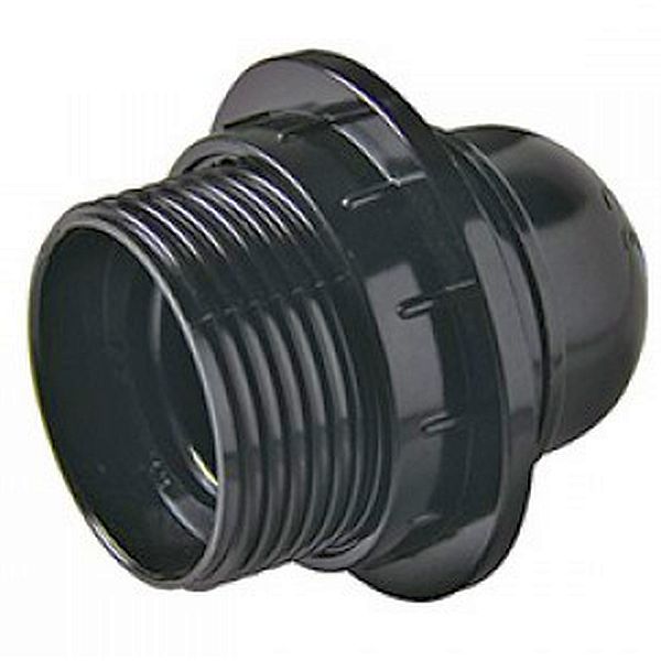 картинка Патрон Е27 резьбовой с кольцом карболит от магазина Евродом