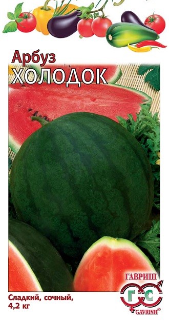 картинка Арбуз Холодок 1 г Г семена от магазина Евродом