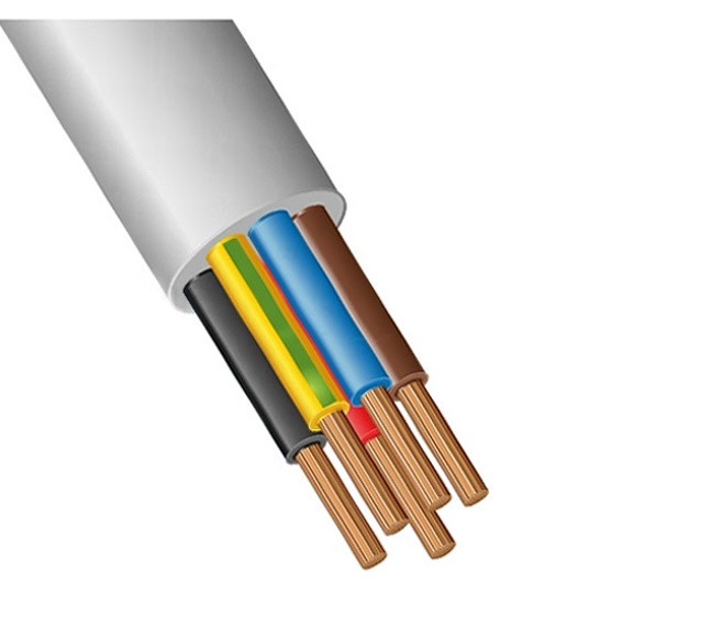 картинка Провод соединительный ПВС 5х4 мм кв. от магазина Евродом