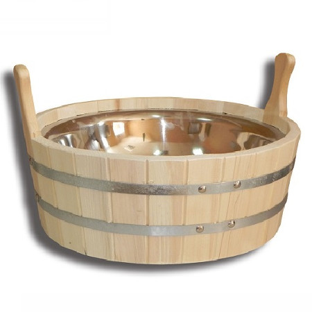 картинка Шайка двуручная 15 л с нержавеющей вставкой   ШН-15 от магазина Евродом