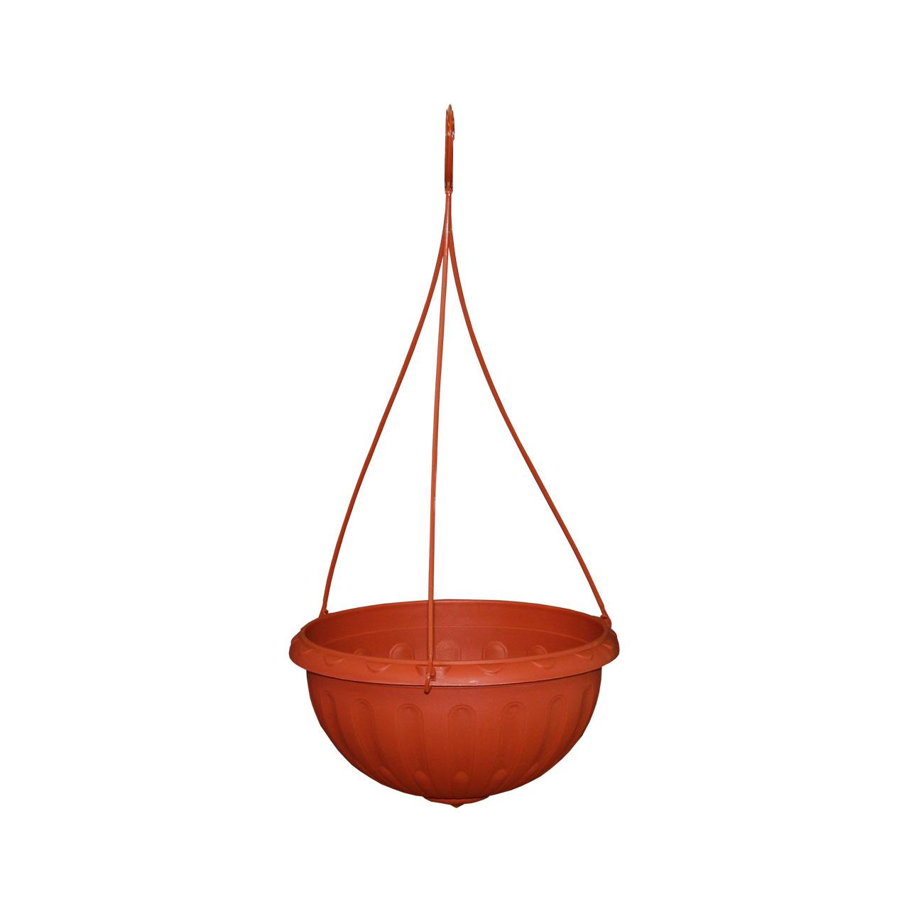 картинка Кашпо Джулия подвесное 3,5л М1608 коричневый от магазина Евродом