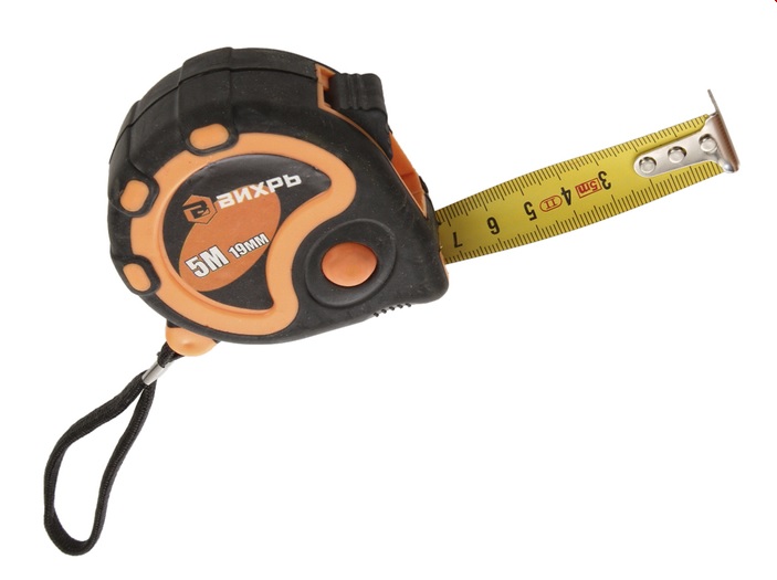 картинка Рулетка Вихрь 5м х 19мм от магазина Евродом