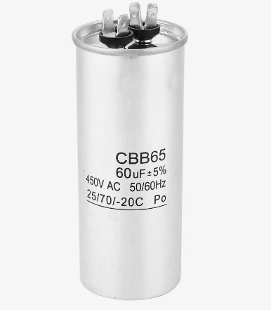картинка Конденсатор 60 мкФ, 450 В СВВ65 алюминиевый от магазина Евродом